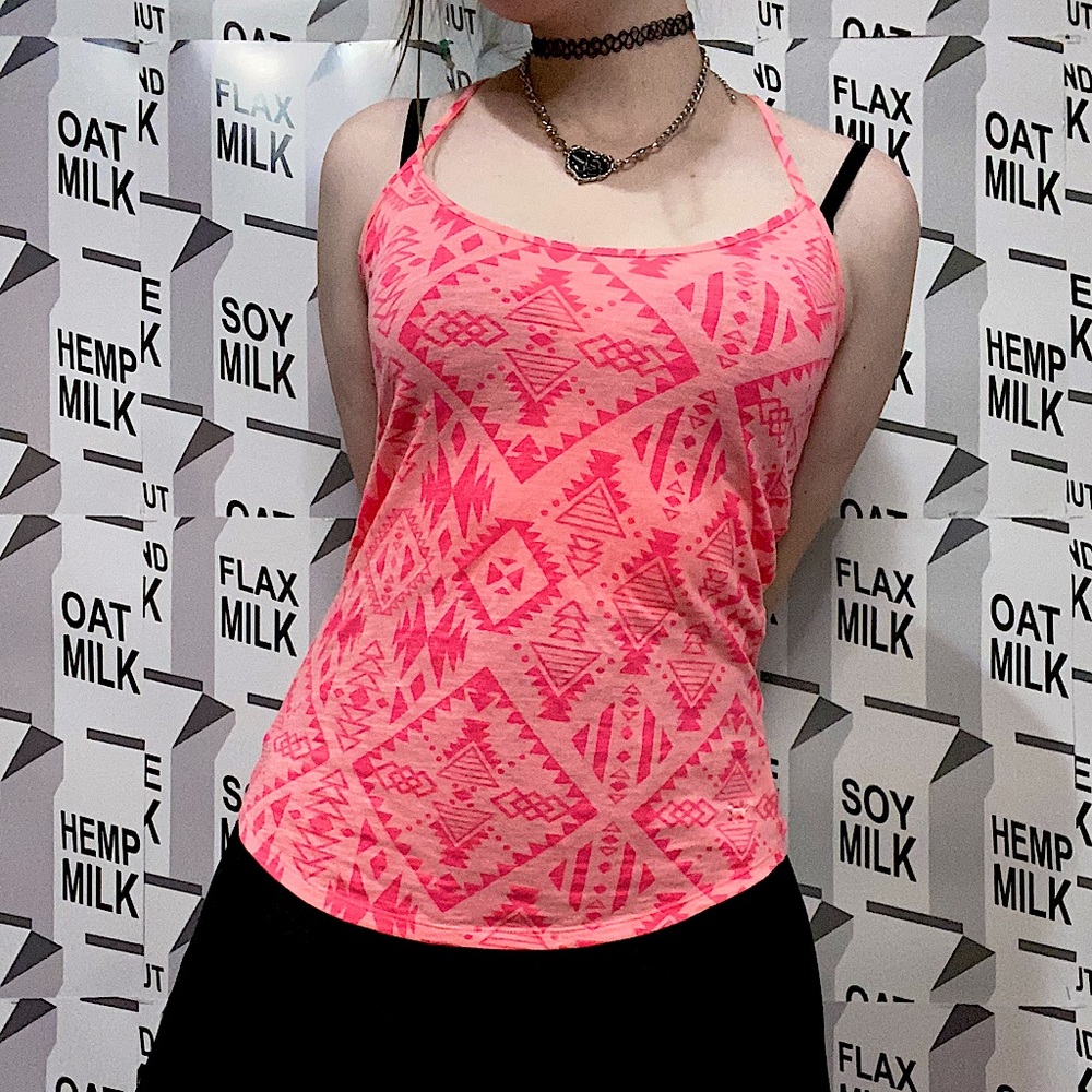 Victoria secret pink athletic tank top